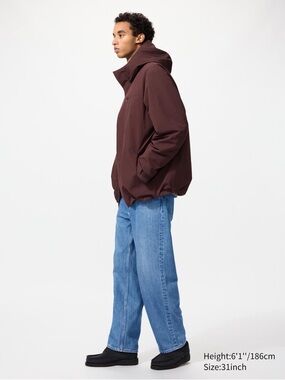 Uniqlo Men's Relaxed Fit Blue Jeans